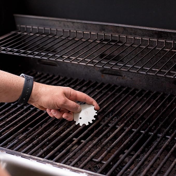 Bristle-Free Grill Scraper Gadget for Dads Who Like Grilling and Have Everything