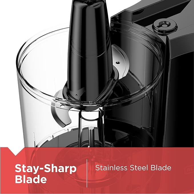 BLACK+DECKER 3-Cup Electric Food Chopper, HC300B, One Touch Pulse, 175W Motor, Stay-Sharp Blade, Dishwasher Safe