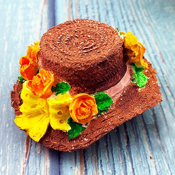Sun Hat Silicone Mold for Fondant Chocolate Candy Cake Decoration Baking Pastry Tools Silicone Soap Mold Resin Polymer Clay Mold