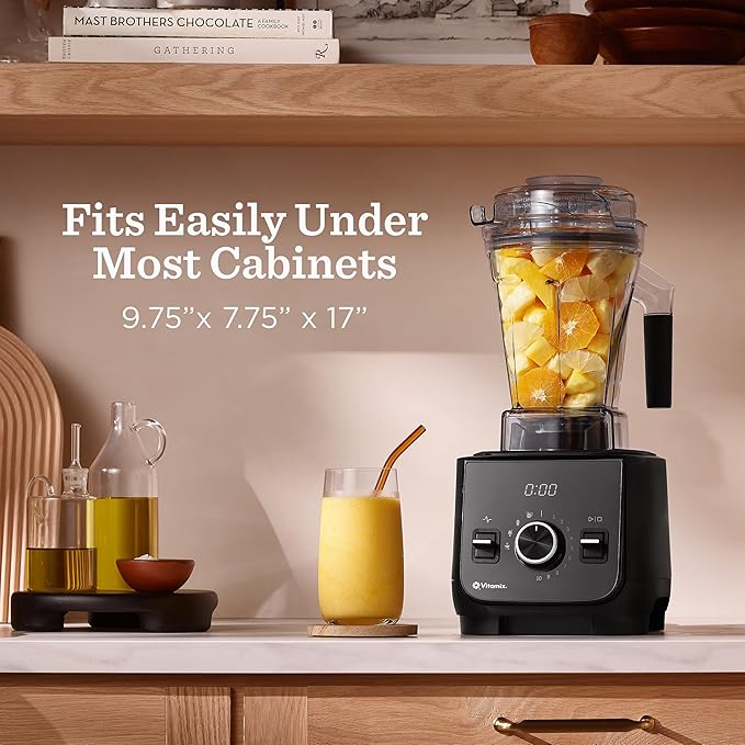 Vitamix Ascent Series X2 Blender with Three Blending Programs, Self-Cleaning Program, Professional-Grade Blender for Smoothies, Soups and More, Stainless-Steel Blades, 48 Oz Container, Shadow Black