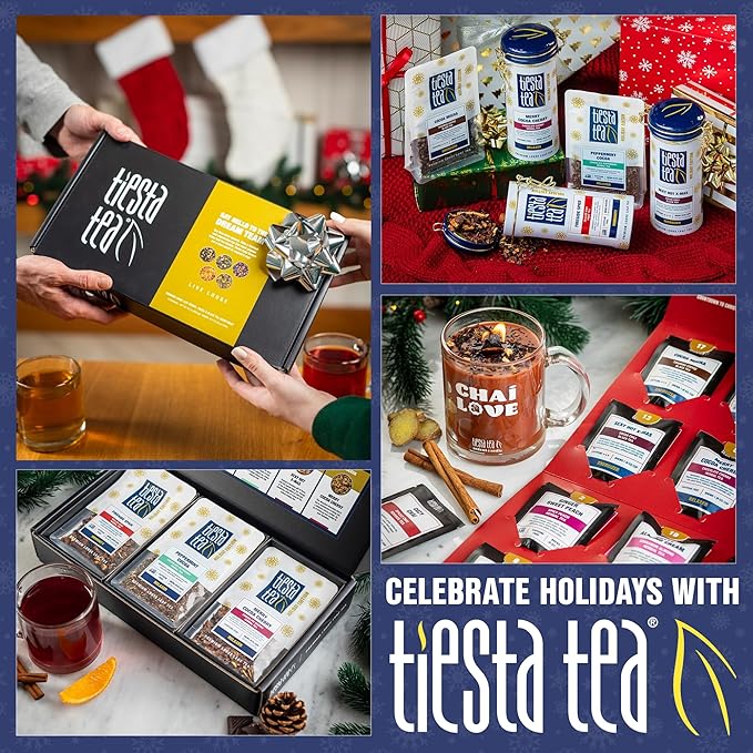 Tiesta Tea - Chunky Watermelon Cold Brew, Loose Leaf, Sweet Watermelon Herbal Tea, Non-Caffeinated, Cold Brew Packets, Makes 64 oz Per Bag (Pack of 10)
