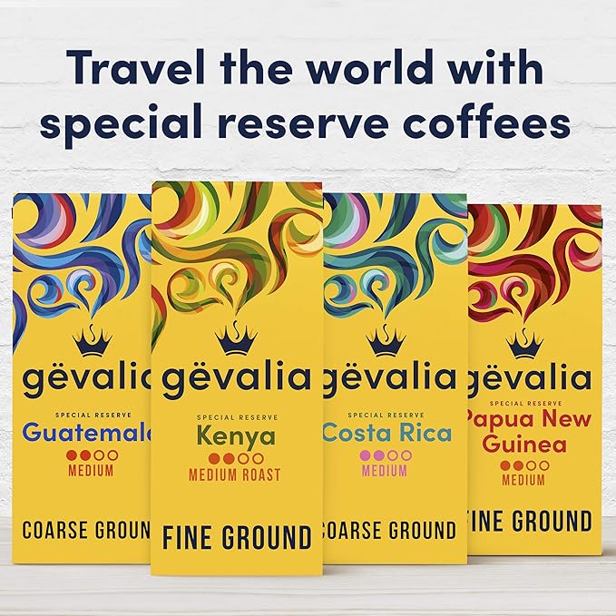 Gevalia Special Reserve Kenya Mild Roast Fine Ground Coffee (10 oz Bag)