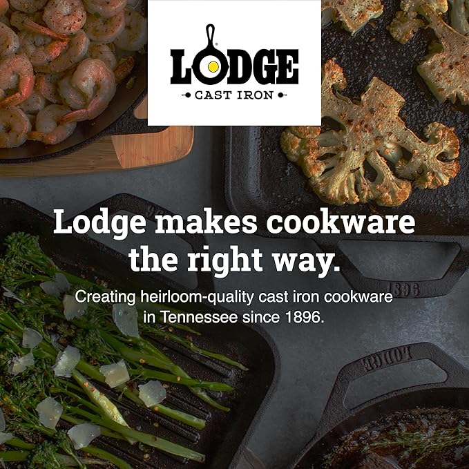 Lodge USA Enamel Dutch Oven 3 qt., White