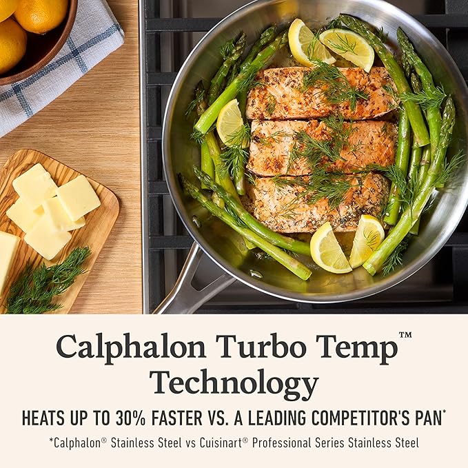 Calphalon Stainless Steel 6-Piece Cookware Set